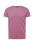 Tommy Jeans T-Shirt 'Jaspe' navy / orchidee / beere / weiß