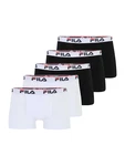 FILA Herren Boxer Shorts 5er Pack rot/schwarz/weiß