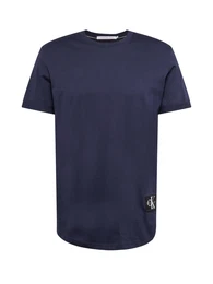 T-Shirt marine / wei