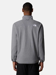 THE NORTH FACE Funktionsfleecejacke 100 GLACIER grau/schwarz/weiß
