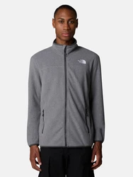 THE NORTH FACE Funktionsfleecejacke 100 GLACIER grau/schwarz/weiß