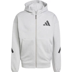 ADIDAS SPORTSWEAR Z.N.E. ZIP-HOODIE grau / schwarz