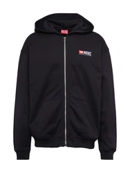 DIESEL Sweatjacke Style S-BOXT-HOOD-ZIP-DIV rot/schwarz/weiß