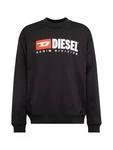 Diesel Herren Sweatshirt S-BOXT-DIV SWEAT-SHIRT Schwarz