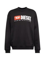 Diesel Herren Sweatshirt S-BOXT-DIV SWEAT-SHIRT Schwarz