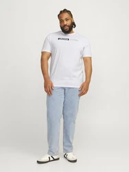 Jack & Jones T-Shirt JJECORP LOGO TEE PLAY SS O-N NOOS schwarz/wei
