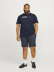 Jack & Jones T-Shirt JJECORP LOGO TEE PLAY SS O-N NOOS navy/rot/wei