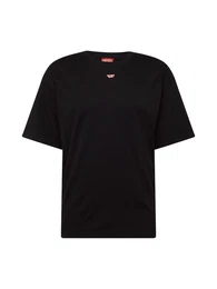 T-Shirt 'T-BOXT-D' rot / schwarz / wei