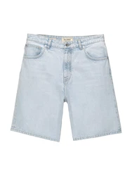 Pull&Bear Shorts Jeans pastellblau