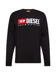 Shirt 'T-BOXT-LS-DIV' rot / schwarz / wei