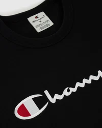 Champion Authentic Athletic Apparel Sweatshirt schwarz/wei