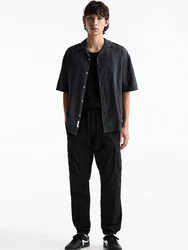 Pull&Bear Hose schwarz