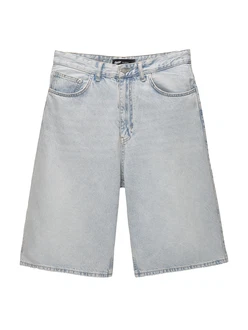 Pull&Bear Shorts hellblau