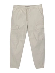 Pull&Bear Hose hellgrau