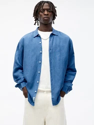 Pull&Bear Hemd blau