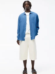 Pull&Bear Hemd blau