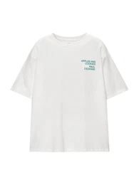 T-Shirt petrol / orange / rot / wei