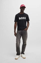 BOSS ORANGE T-Shirt Thinking 1 schwarz/wei