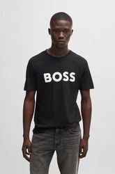 BOSS ORANGE T-Shirt Thinking 1 schwarz/wei