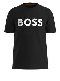 T-Shirt 'Thinking 1' schwarz / wei