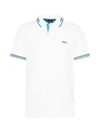 BOSS Poloshirt 'Paul' azur/schwarz/offwhite