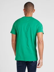 Tommy Jeans T-Shirt 'Essential' marineblau/grün/rot/weiß