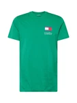 Tommy Jeans T-Shirt 'Essential' marineblau/grün/rot/weiß
