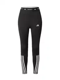 Sportske hlače crna / bijela