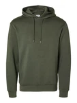 SELECTED HOMME Sweatshirt Hoodie SLHEMANUEL SOFT HOOD SWEAT tanne