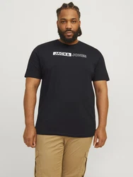 Jack & Jones T-Shirt JJECORP LOGO TEE PLAY SS O-N NOOS schwarz/weiß