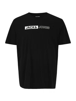Jack & Jones T-Shirt JJECORP LOGO TEE PLAY SS O-N NOOS schwarz/weiß Jack & Jones T-Shirt JJECORP LOGO TEE PLAY SS O-N NOOS schwarz/weiß