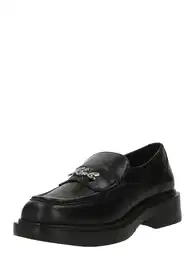 Slipper černá / stříbrná