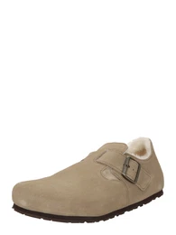 Hausschuh 'London' taupe