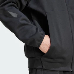 ADIDAS SPORTSWEAR Z.N.E. ZIP-HOODIE dunkelgrau/schwarz