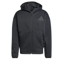 ADIDAS SPORTSWEAR Z.N.E. ZIP-HOODIE dunkelgrau/schwarz