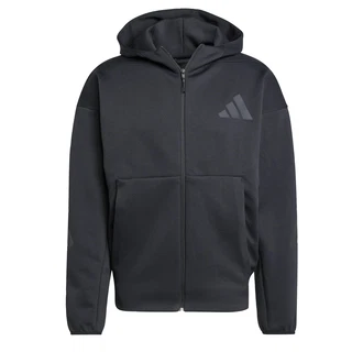 ADIDAS SPORTSWEAR Z.N.E. ZIP-HOODIE dunkelgrau/schwarz ADIDAS SPORTSWEAR Z.N.E. ZIP-HOODIE dunkelgrau/schwarz