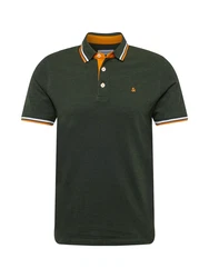 JACK & JONES Poloshirt JJEPaulos Paulos Dunkelgrün/Grün/Dunkelgrün/Grün/Dunkelgrün/Grün/Dunkelgrün/Grün/Dunkelgrün/Grün/Dunkelgrün/Grün/Dunkelgrün/Grün