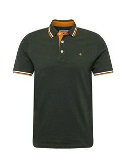 JACK & JONES Poloshirt JJEPaulos Paulos Dunkelgrün/Grün/Dunkelgrün/Grün/Dunkelgrün/Grün/Dunkelgrün/Grün/Dunkelgrün/Grün/Dunkelgrün/Grün/Dunkelgrün/Grün
