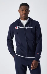 Champion Authentic Athletic Apparel Sweatjacke Hooded Full Zip Sweatshirt (Kapuzensweatjacke) marine/schwarz