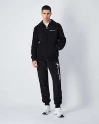 Champion Authentic Athletic Apparel Sweatjacke Hooded Full Zip Sweatshirt blutrot/schwarz/wei