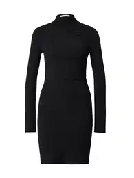 Koktejlové šaty černá