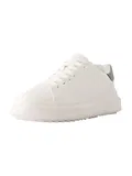 Weiße bershka Plateau-Sneaker image