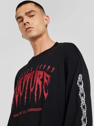 Versace Jeans Couture Shirt rot / schwarz / weiß