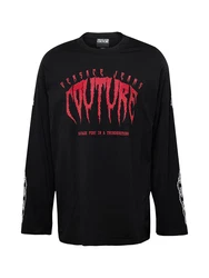 Versace Jeans Couture Shirt rot / schwarz / weiß