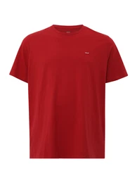 Levi's Big & Tall T-Shirt 'Original Housemark Tee ' rot