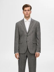 SELECTED HOMME Sakko grau/dunkelgrau