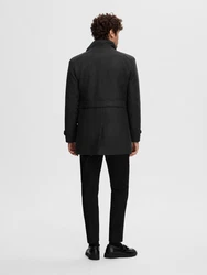 SELECTED HOMME Mantel SLHNew Reuben (1-tlg) schwarz