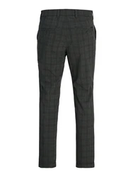 JACK & JONES Hose 'Marco Connor' grau/dunkelgrau/schwarz