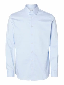SELECTED HOMME Hemd Langarmhemd hellblau SELECTED HOMME Hemd Langarmhemd hellblau