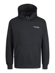 JACK & JONES Sweatshirt 'JCOAERO' schwarz/wei
